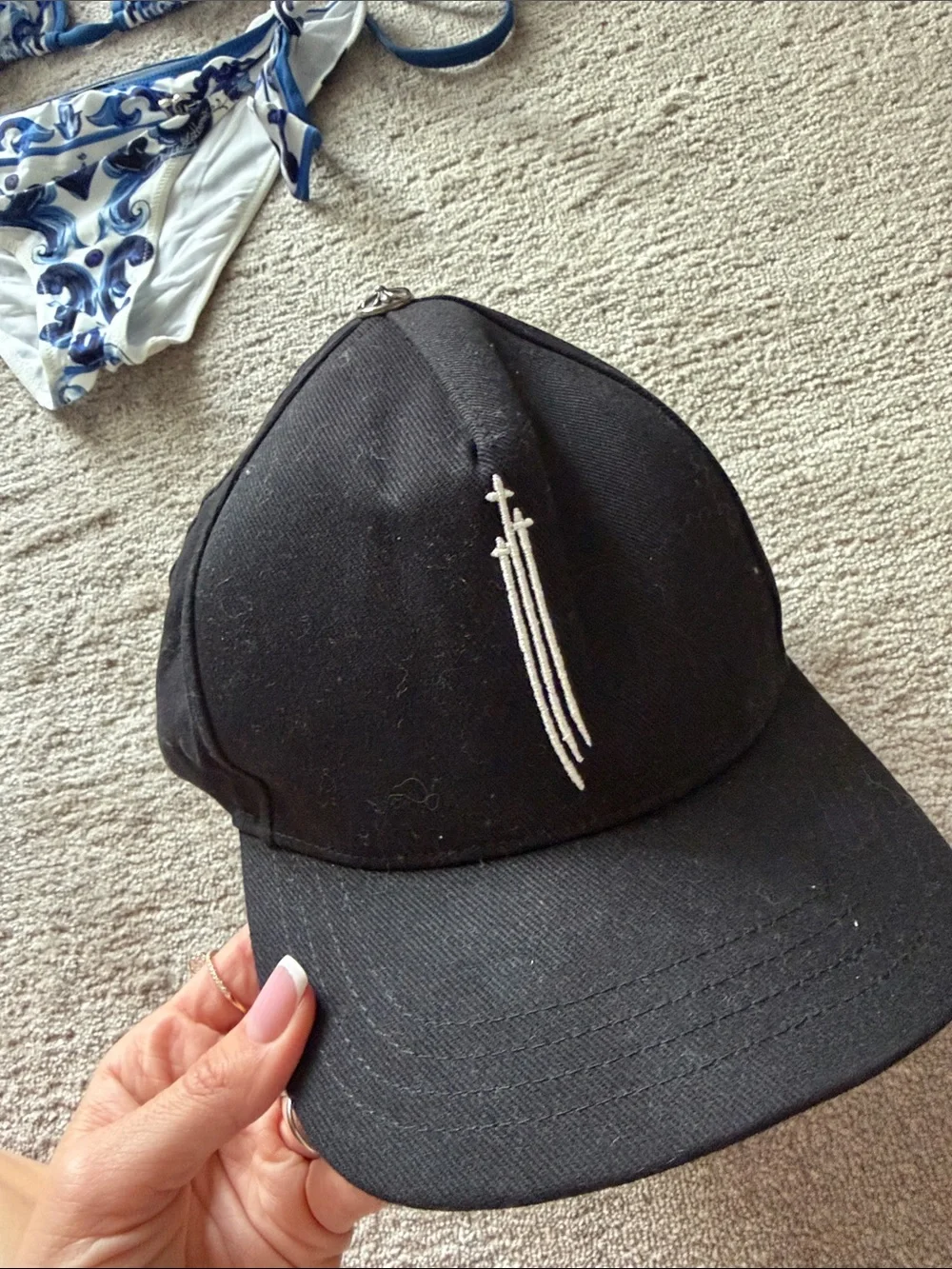 Chrome Hearts RS3 Baseball Hat Black